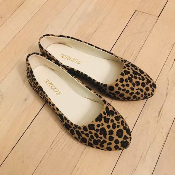 One left! Leopard Animal Print Ballet Flat Size 7 - Picture 6 of 7